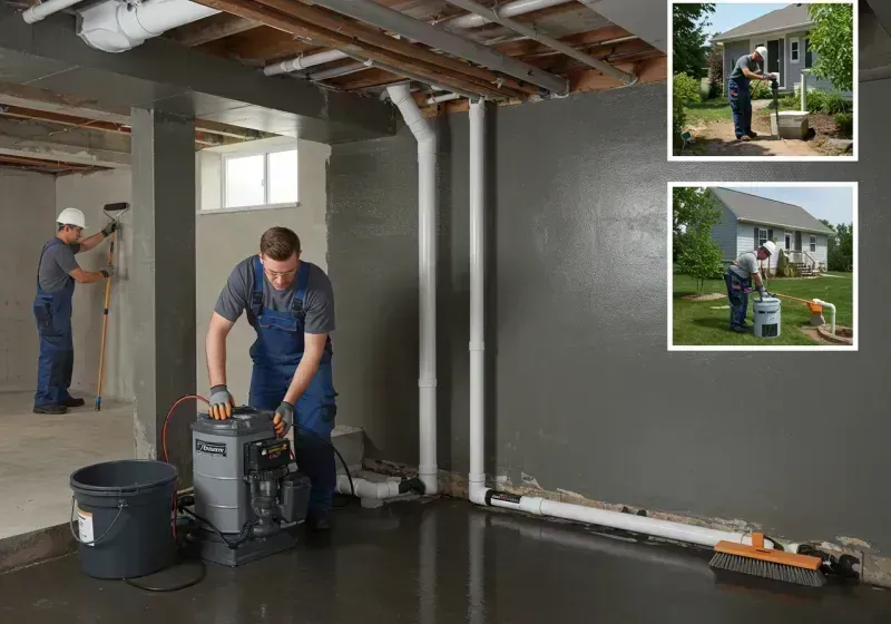 Basement Waterproofing and Flood Prevention process in Brown County, WI